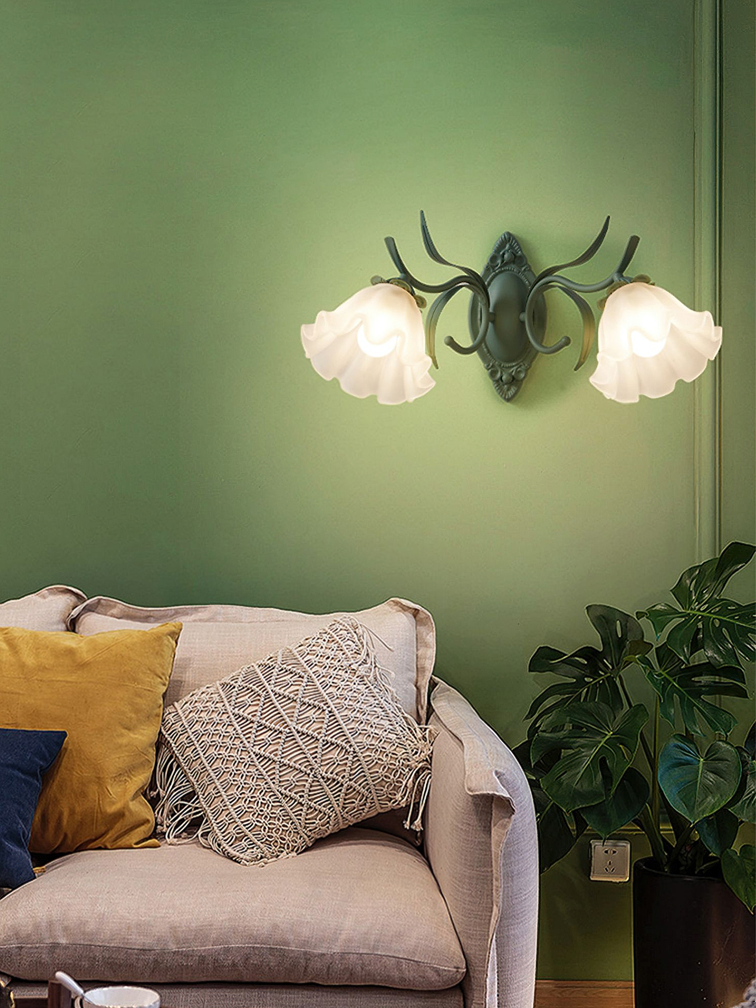 Flared Wall Light