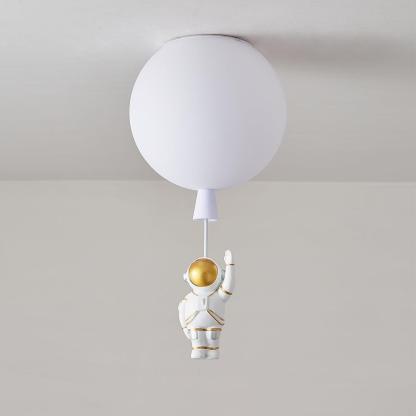 Frosted Balloon Led Ceiling Light For Children's Room