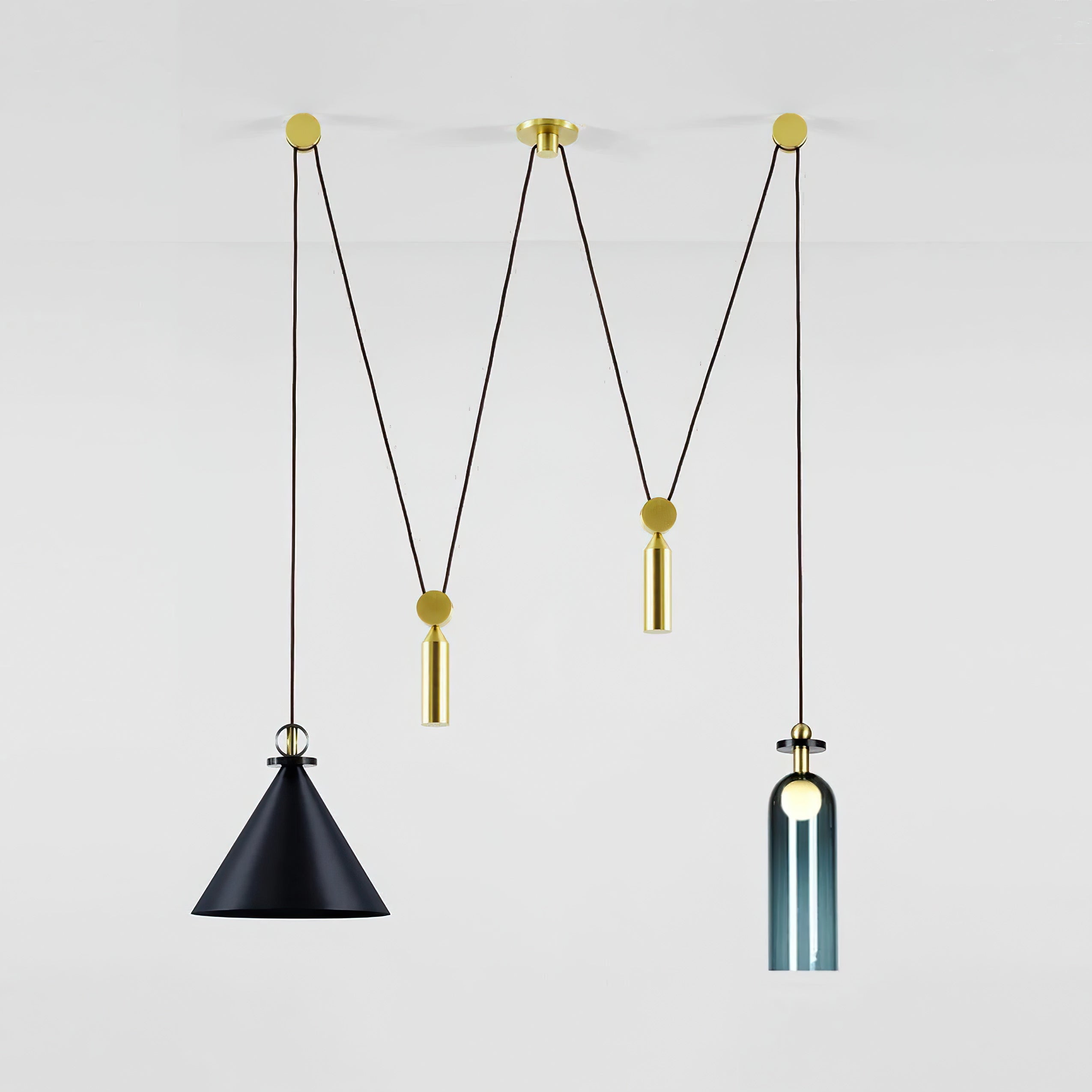 Modern Geometric Shape Art Chandelier