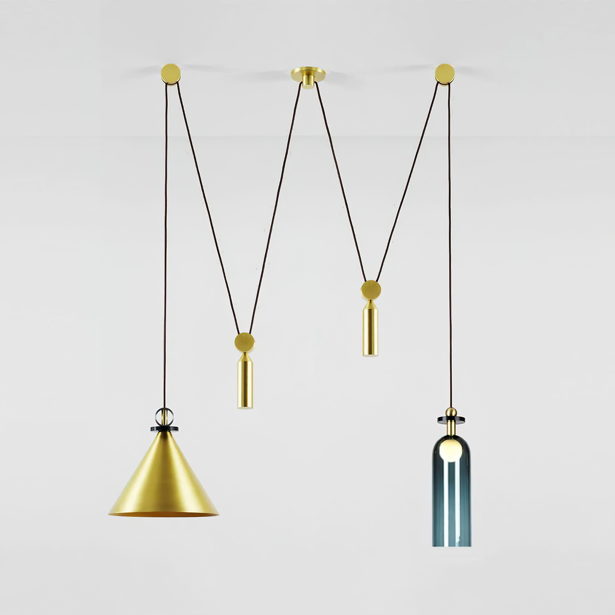Modern Geometric Shape Art Chandelier