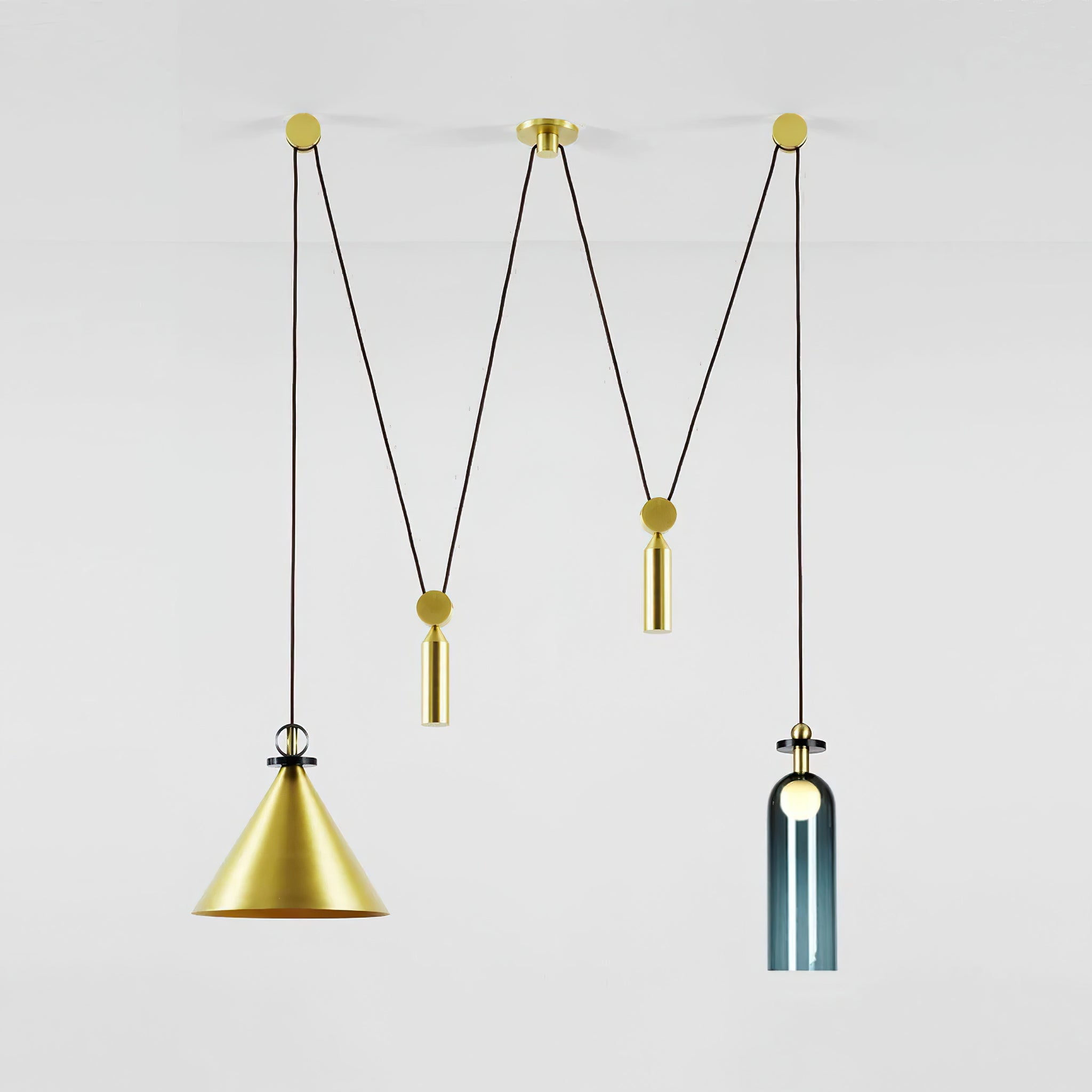 Modern Geometric Shape Art Chandelier