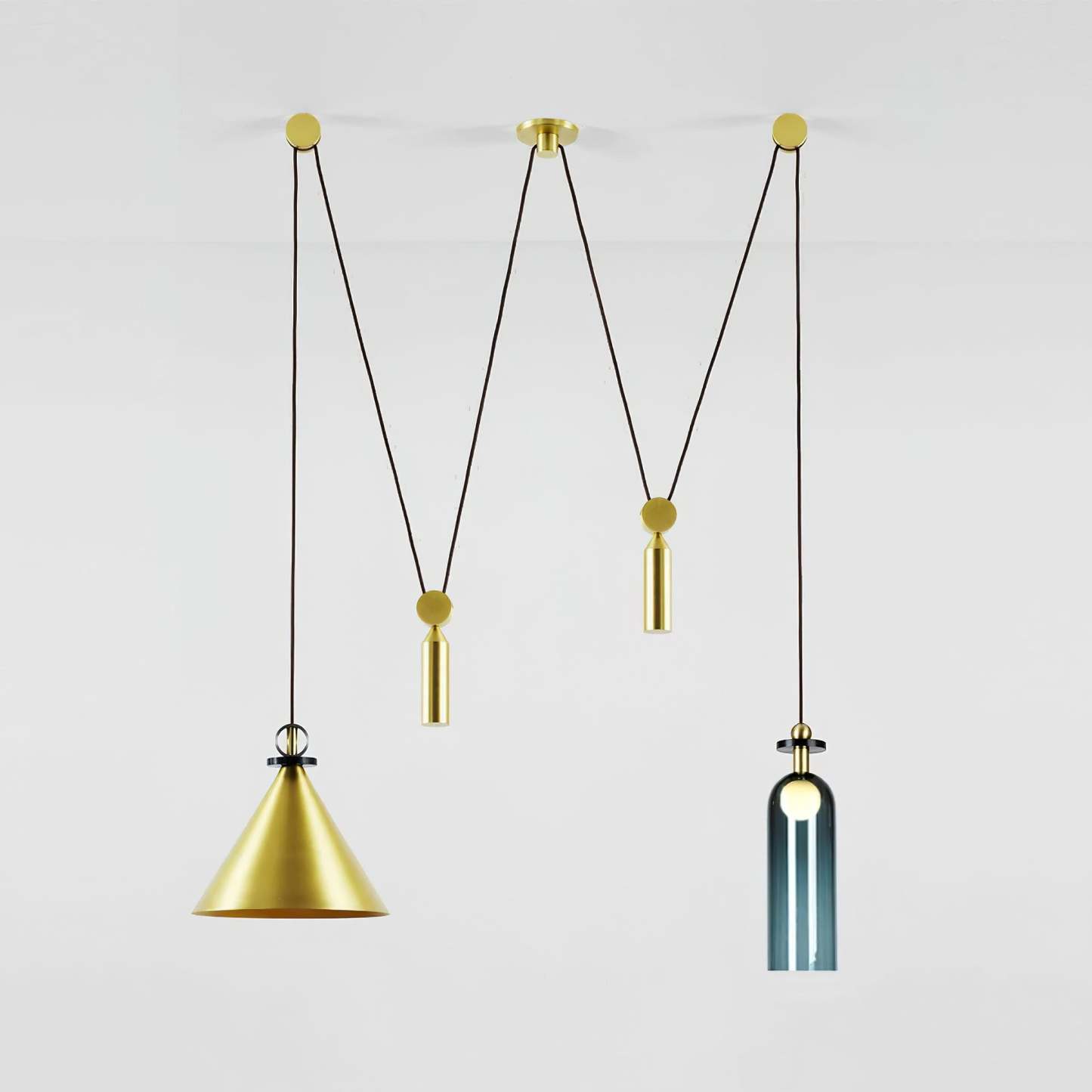 Modern Geometric Shape Art Chandelier