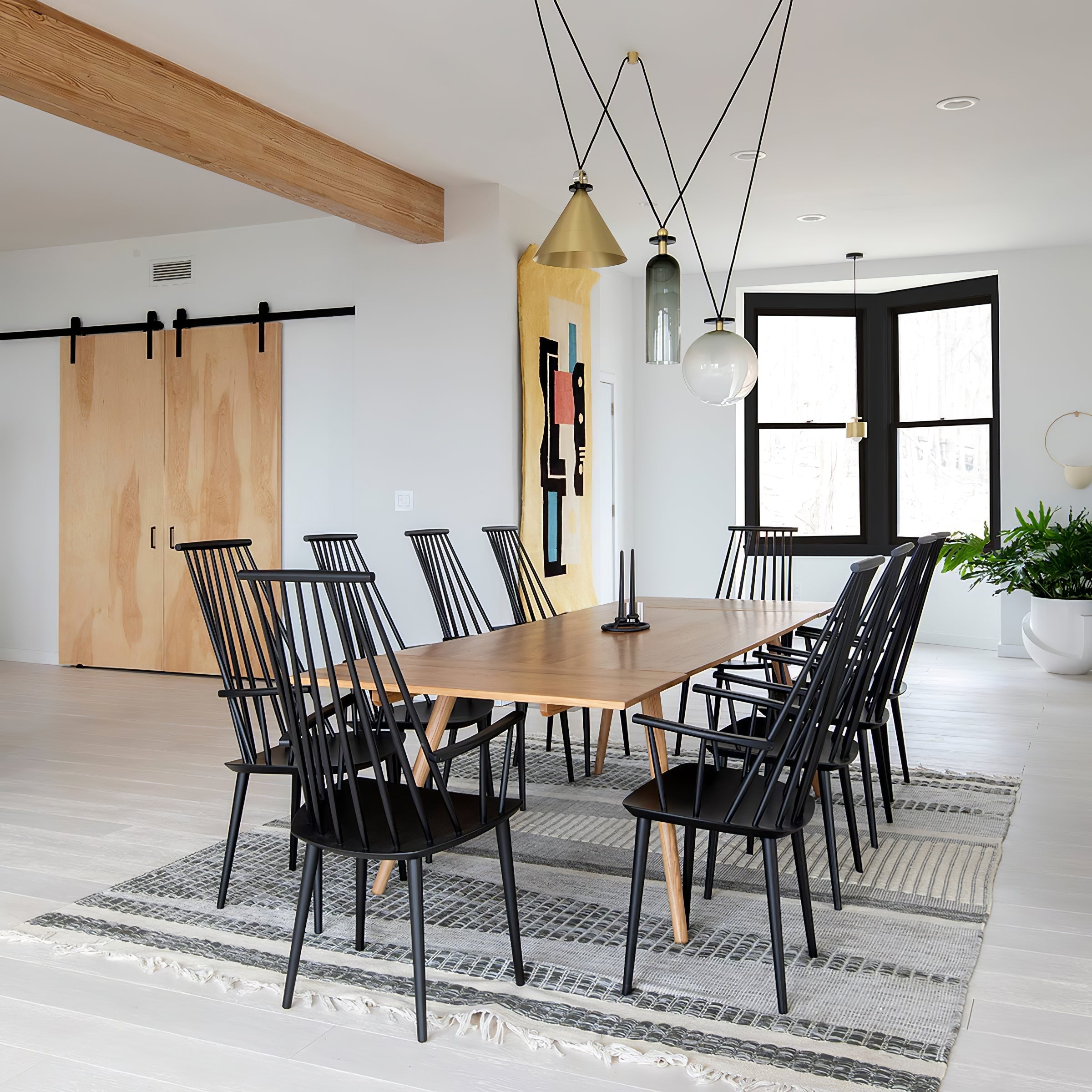 Modern Geometric Shape Art Chandelier