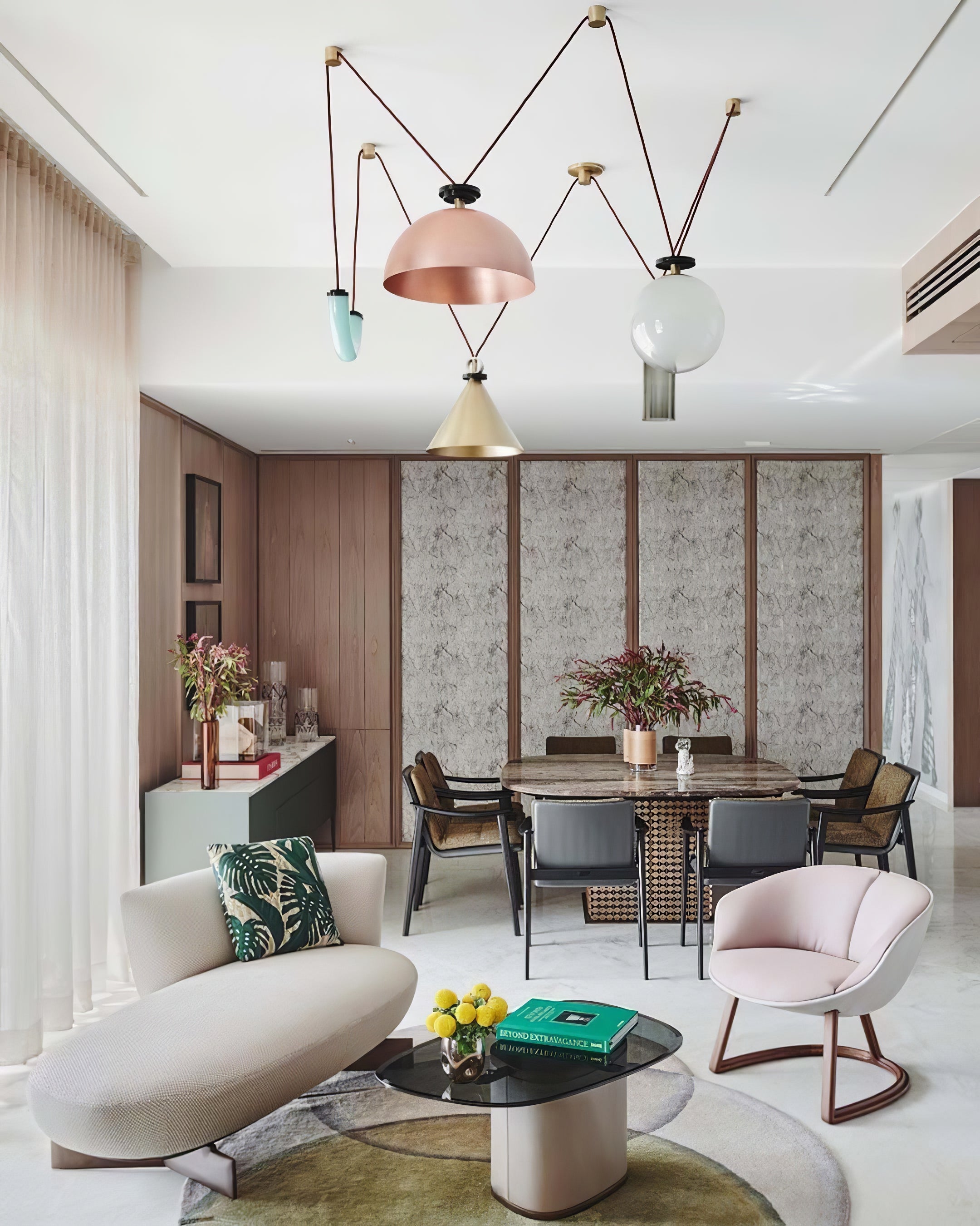 Modern Geometric Shape Art Chandelier