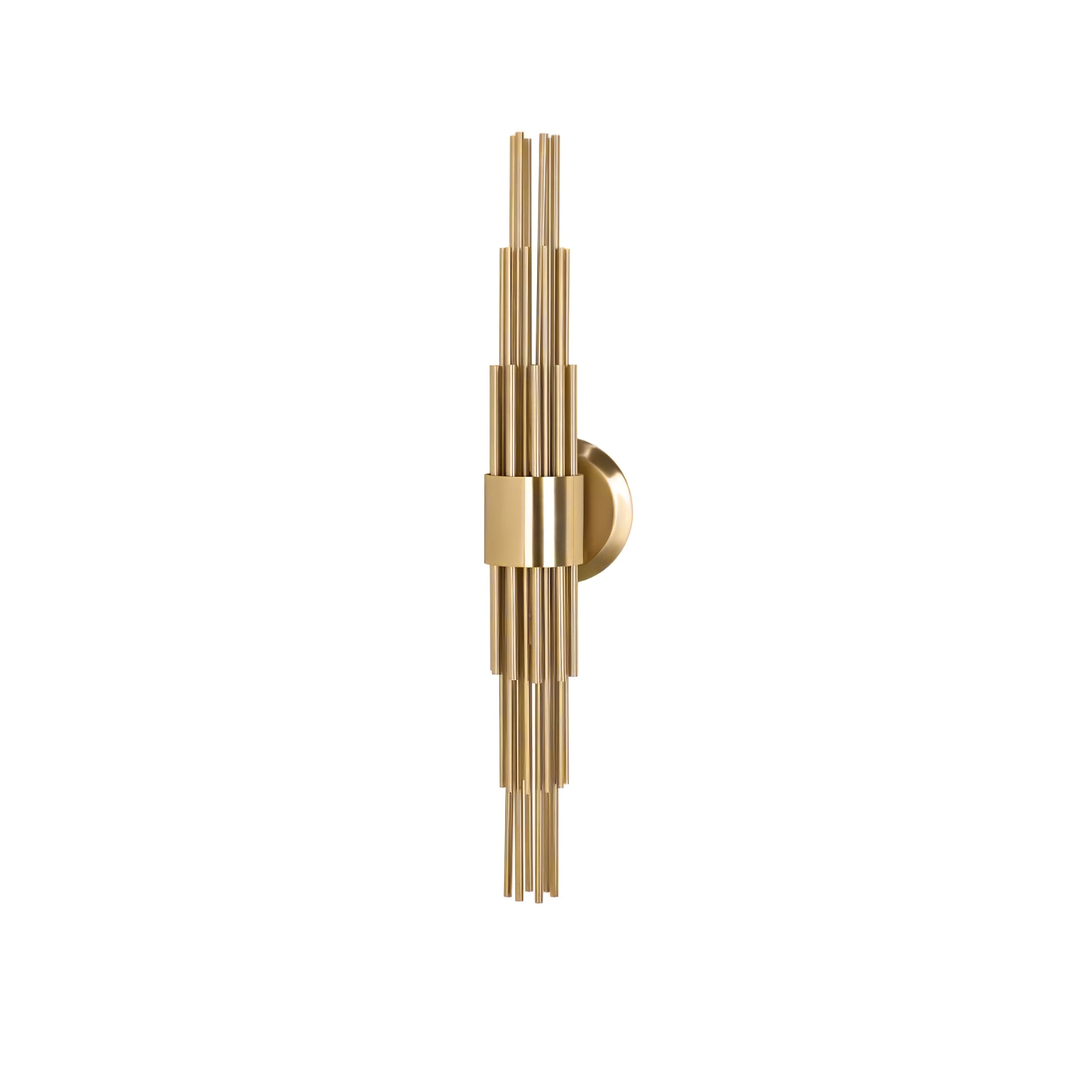 Gold Streamline Wall Lamp