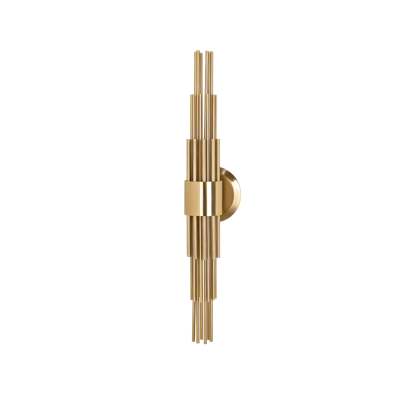 Gold Streamline Wall Lamp