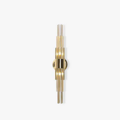 Gold Streamline Wall Lamp