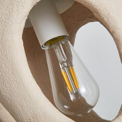 Creative Retro Wabi-Sabi Style Resin Sculpture Pendant Light