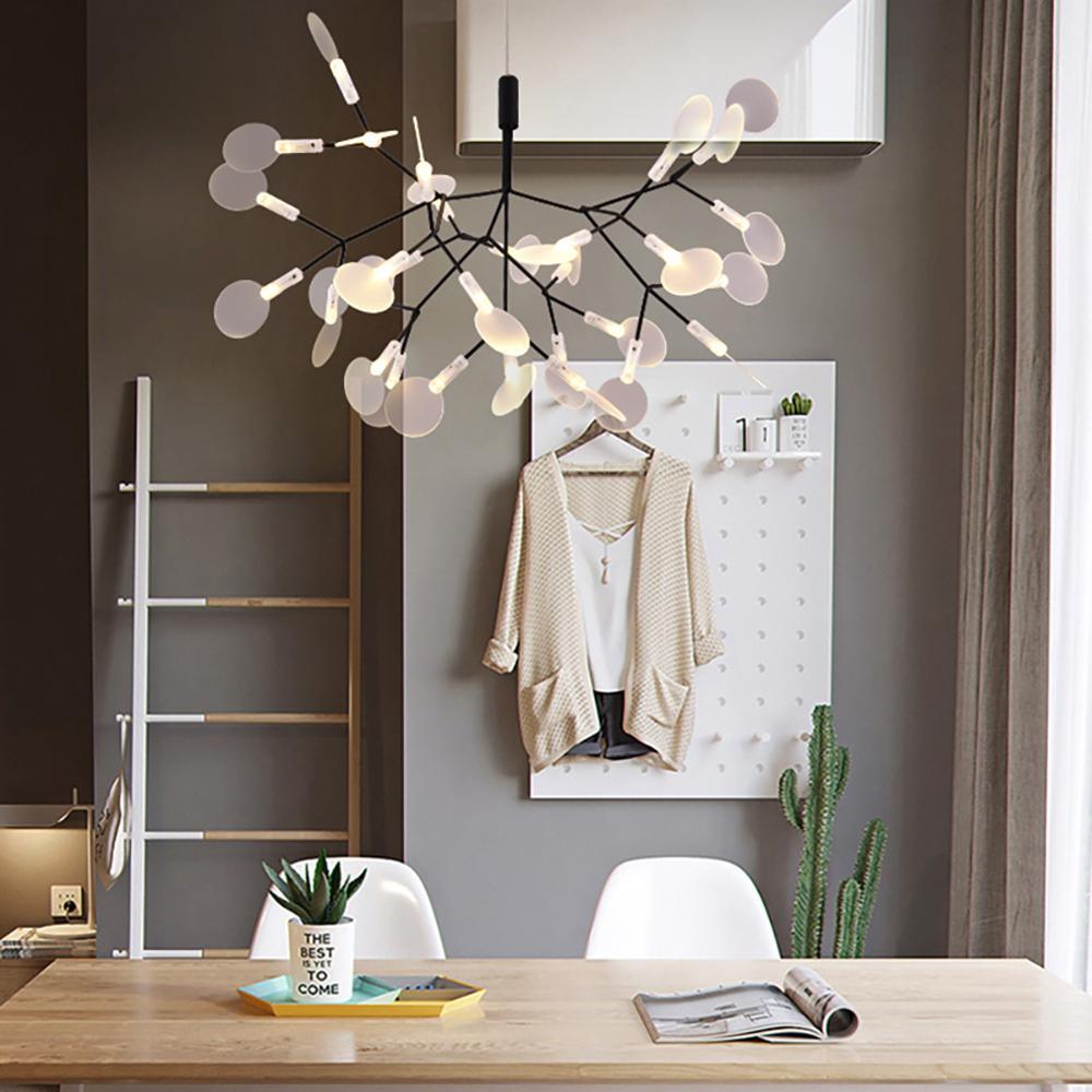 Rose Gold Firefly LED Chandelier