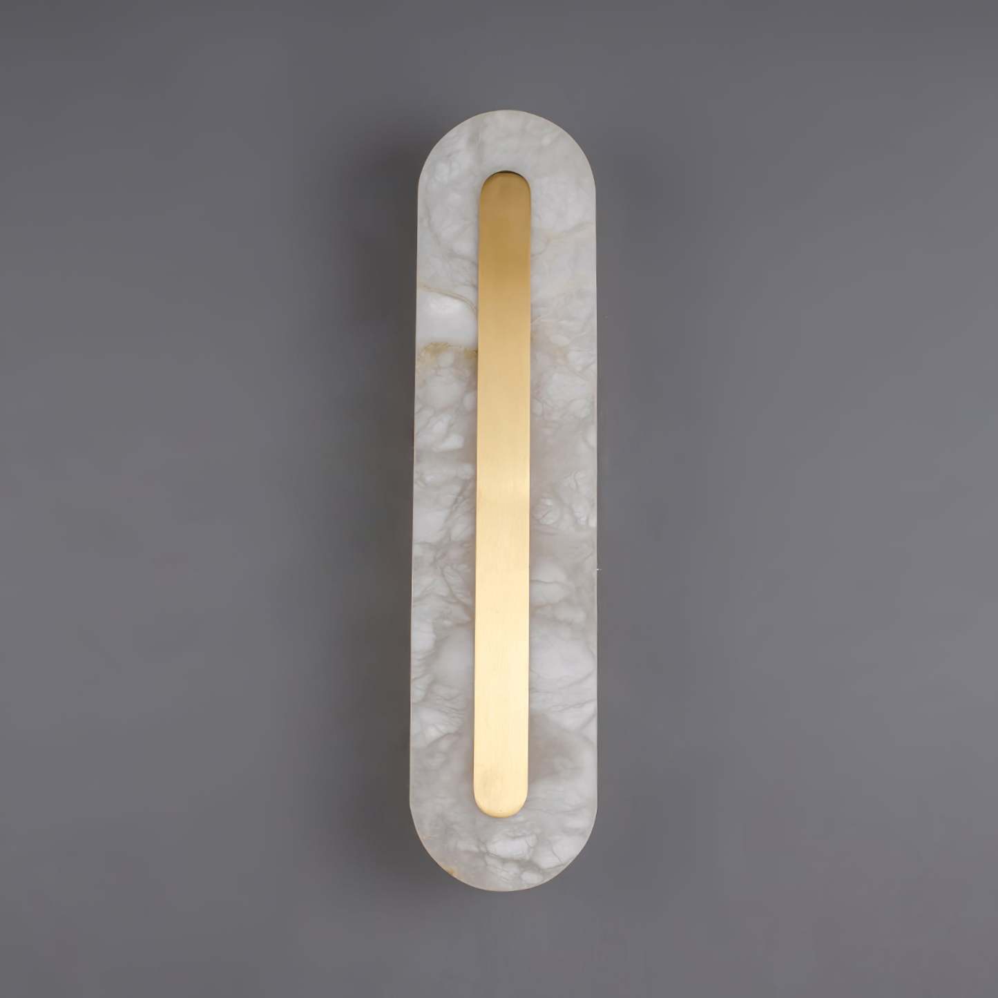 Alabaster Rounded Wall Light