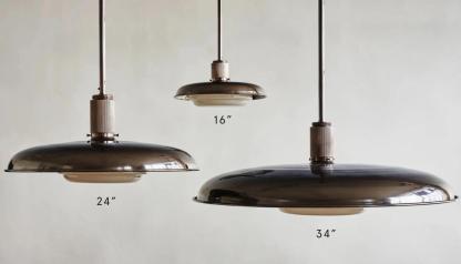 ROMAN AND WILLIAMS GUILD OSCAR PENDANT LIGHT