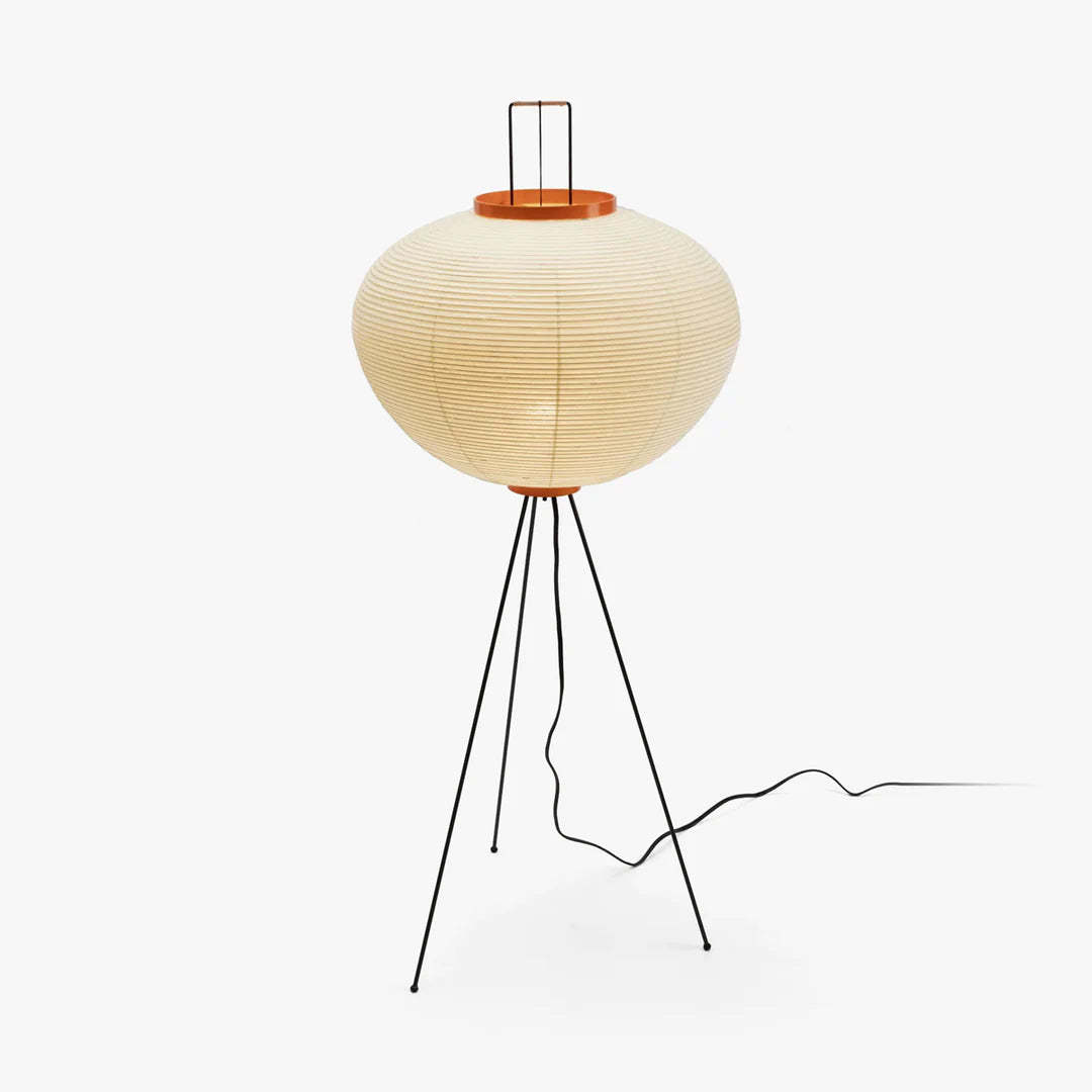 Rice Paper Traditional Floor Lamp