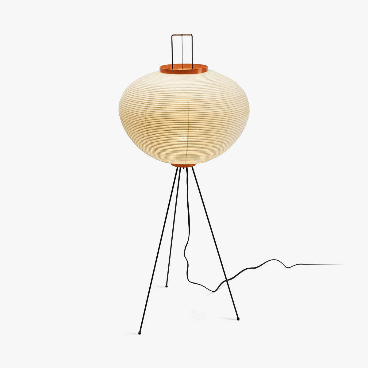 Rice Paper Traditional Floor Lamp