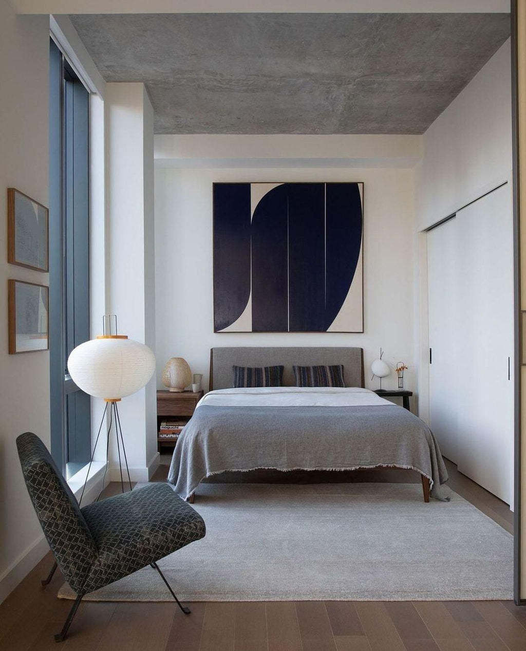 Rice Paper Traditional Floor Lamp