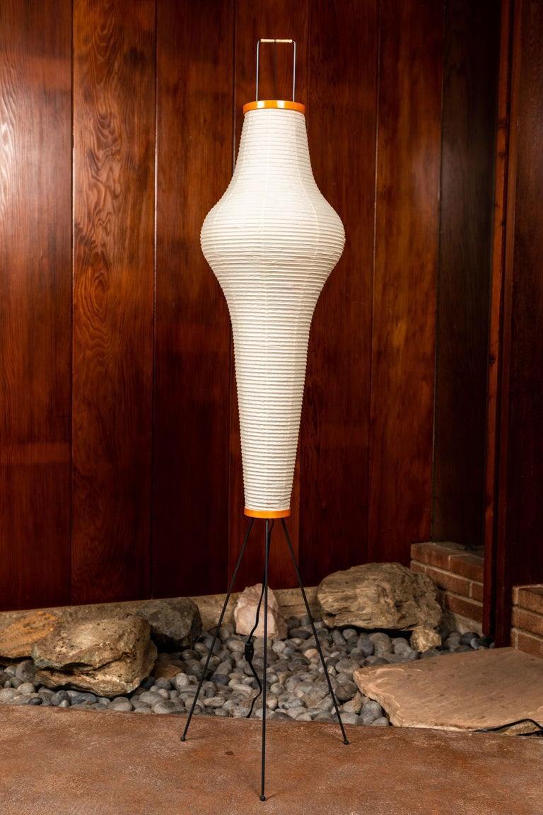 Rice Paper Traditional Floor Lamp