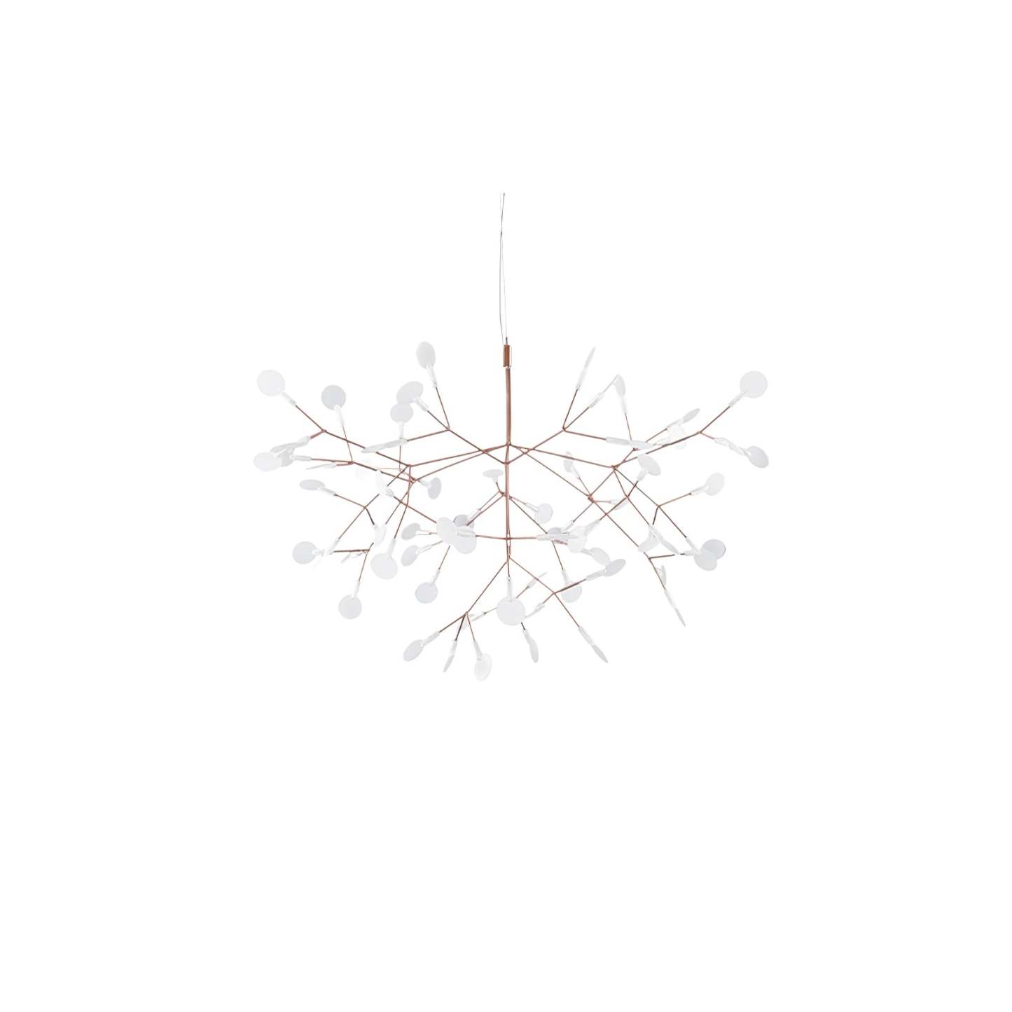 Rose Gold Firefly LED Chandelier