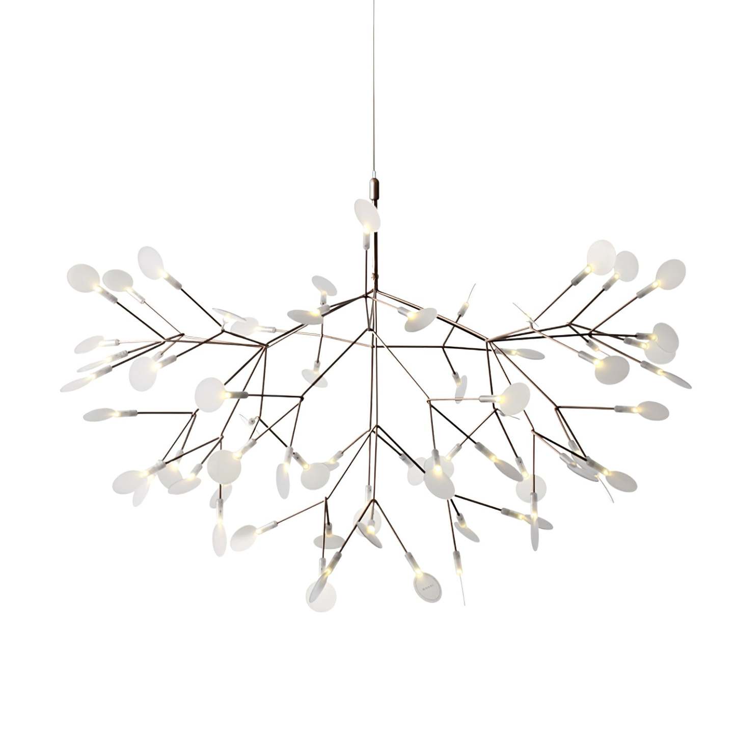 Rose Gold Firefly LED Chandelier