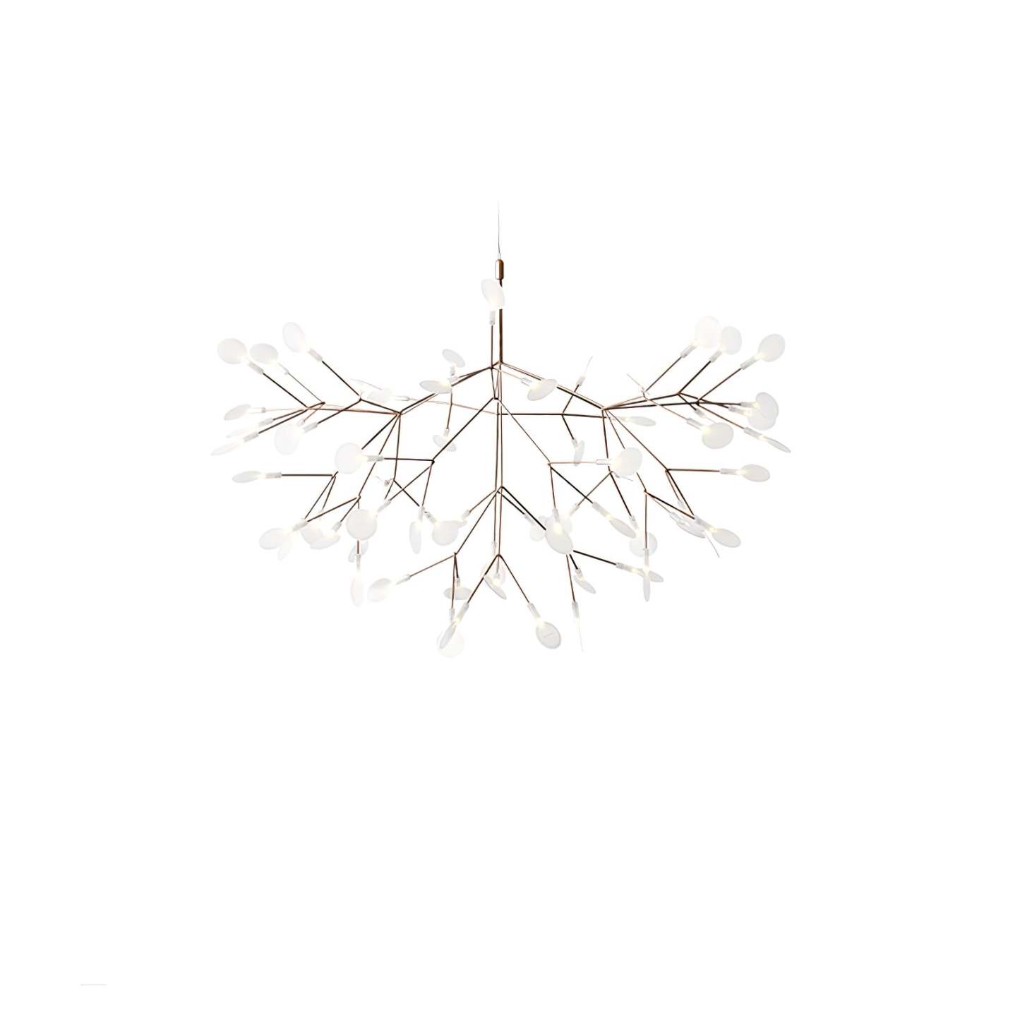 Rose Gold Firefly LED Chandelier