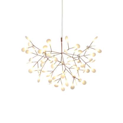 Rose Gold Firefly LED Chandelier