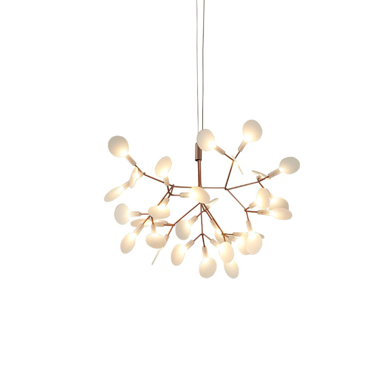 Rose Gold Firefly LED Chandelier