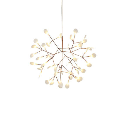 Rose Gold Firefly LED Chandelier
