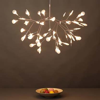 Rose Gold Firefly LED Chandelier