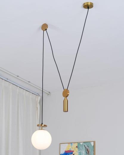 Modern Geometric Shape Art Chandelier