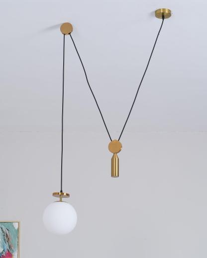Modern Geometric Shape Art Chandelier