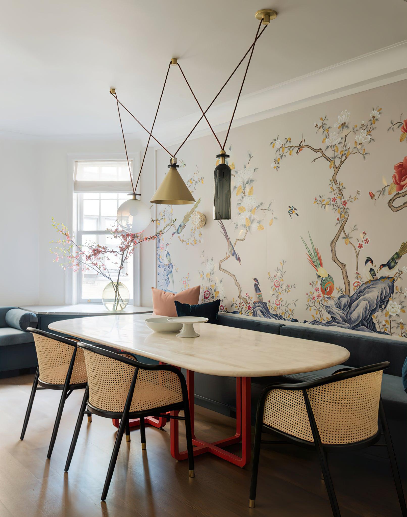 Modern Geometric Shape Art Chandelier