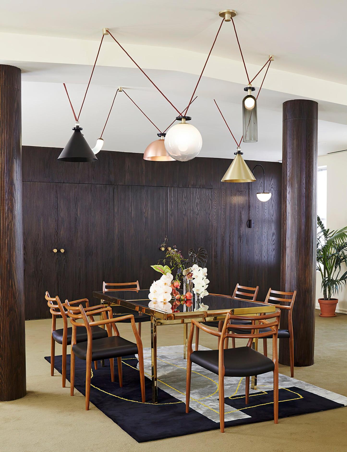 Modern Geometric Shape Art Chandelier