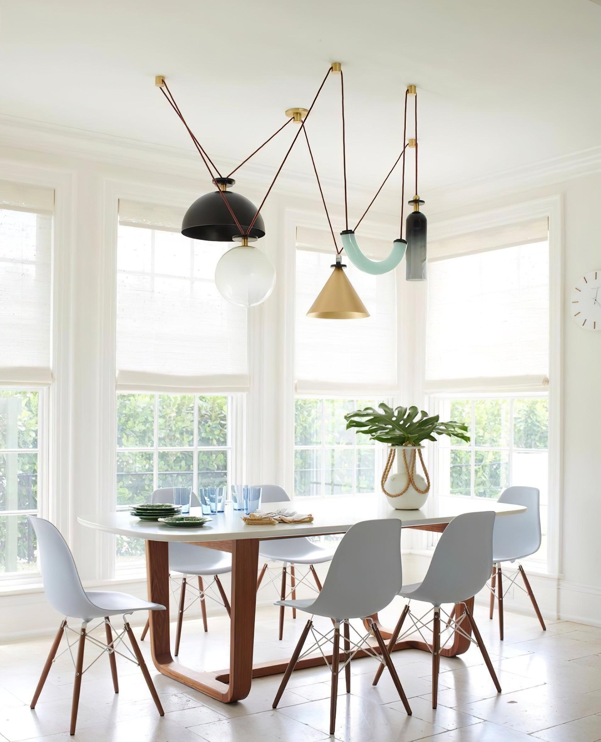 Modern Geometric Shape Art Chandelier