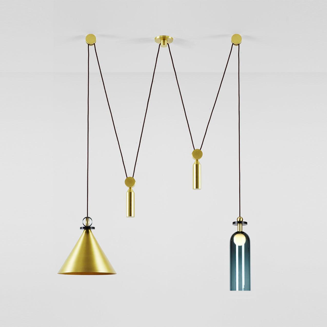 Modern Geometric Shape Art Chandelier