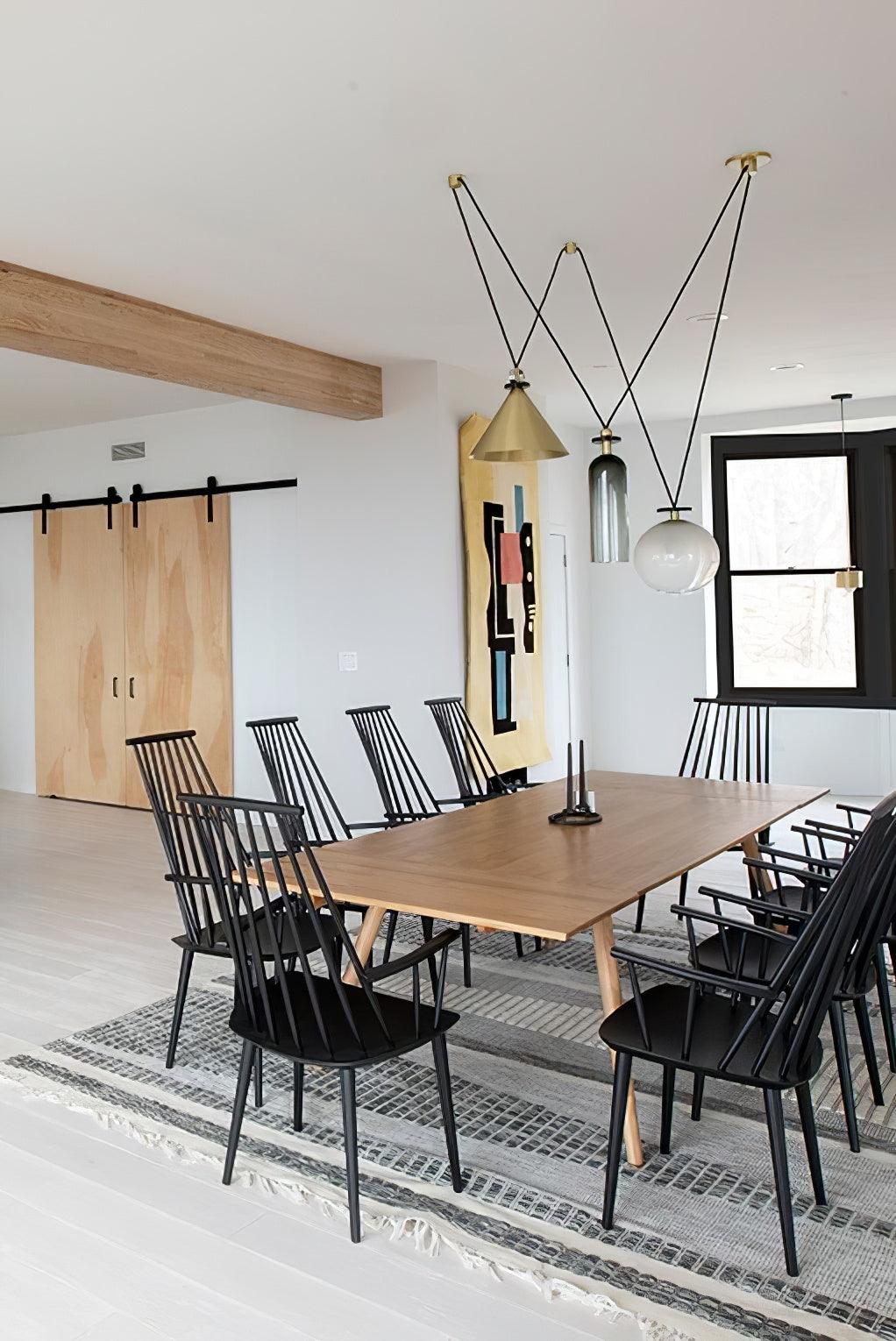 Modern Geometric Shape Art Chandelier