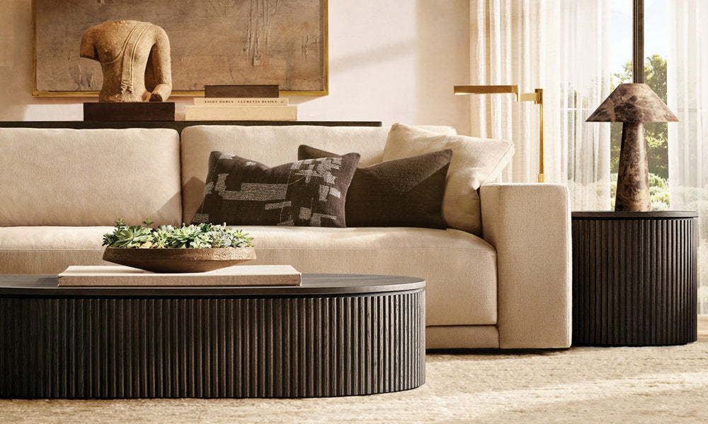 MYCENA ROUND STONE TABLE LAMP