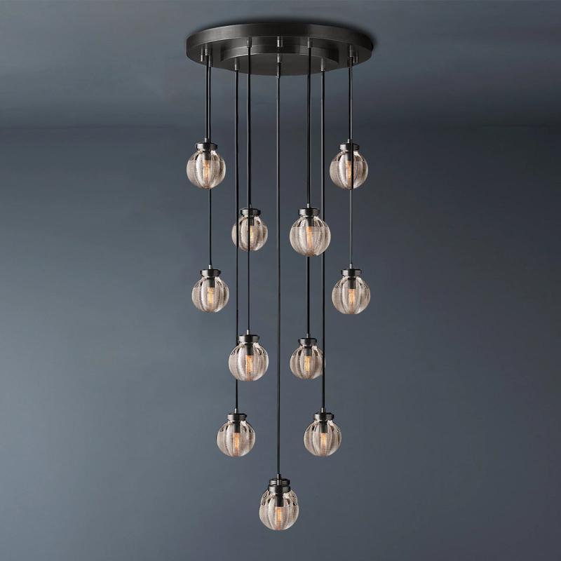 Morbisca Spherical Chandelier Modern 22"