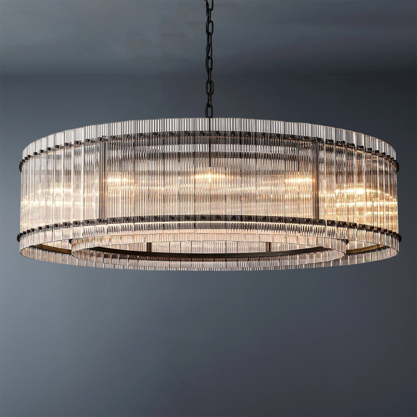 Hen Cbcro Modern Luxury Round Chandelier 60"