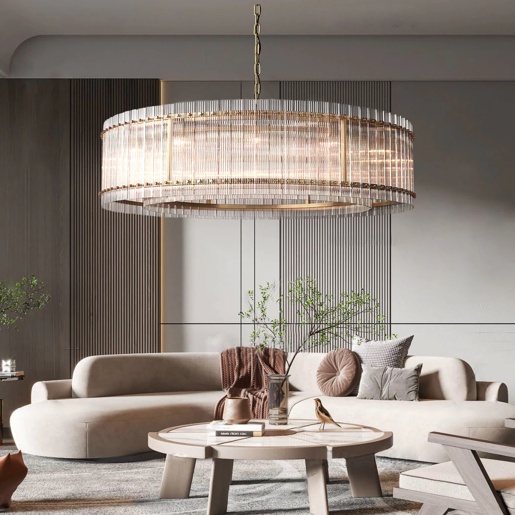 Hen Cbcro Modern Luxury Round Chandelier 60"