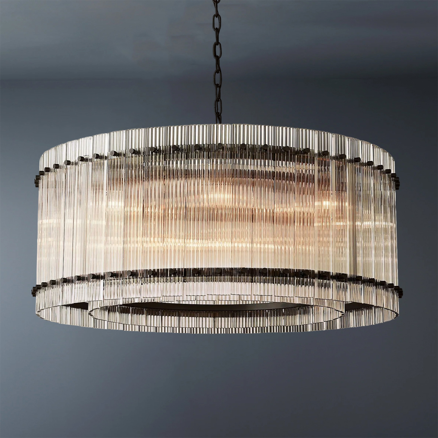 Hen Cbcro Modern luxury Round Crystal Chandelier 37"