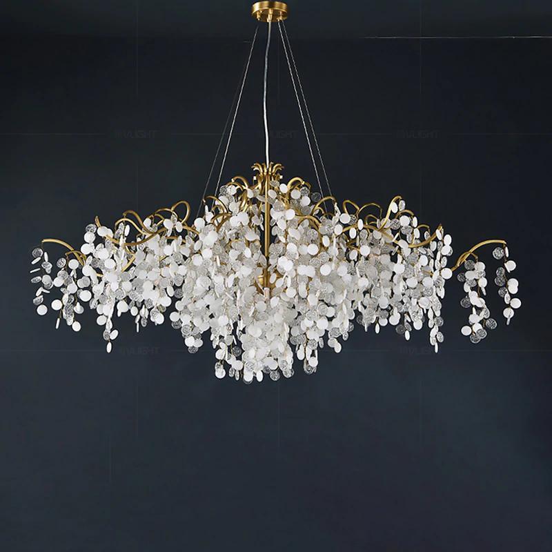 Oval Tree Branch Chandelier