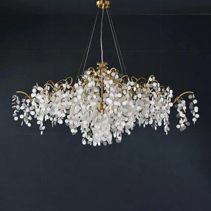 Oval Tree Branch Chandelier