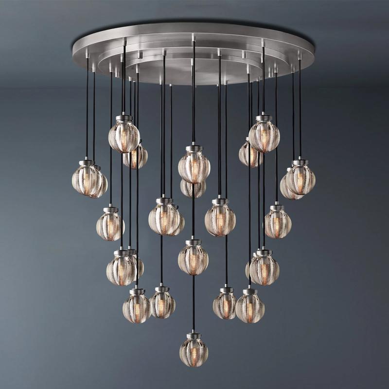 Morbisca Spherical Chandelier Modern 38"