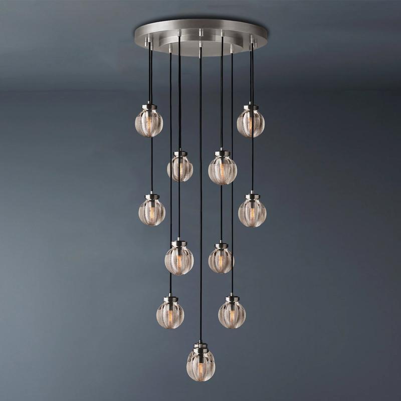 Morbisca Spherical Chandelier Modern 22"