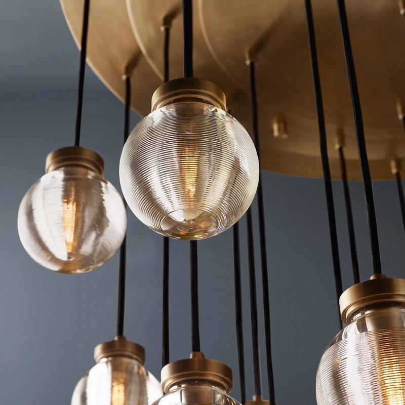 Morbisca Spherical Chandelier Modern 38"