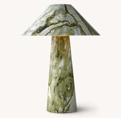 MYCENA ROUND STONE TABLE LAMP