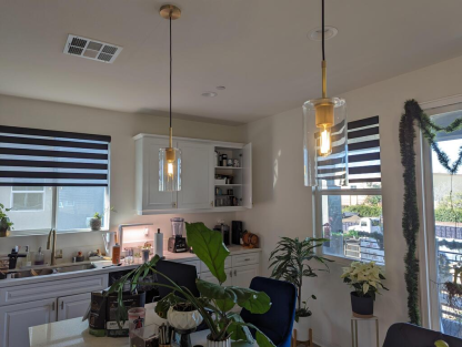 Ravelle Glass Pendant 12"/10"/8"