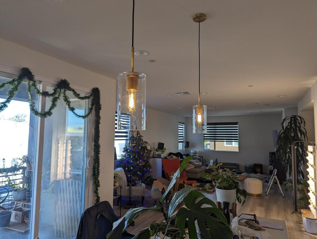 Ravelle Glass Pendant 12"/10"/8"