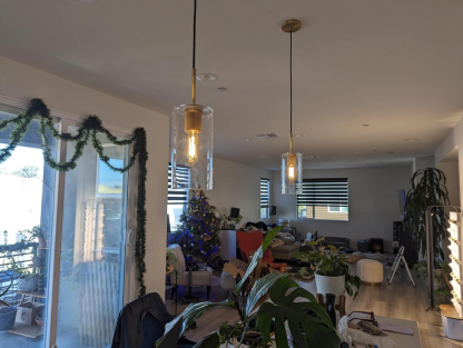 Ravelle Glass Pendant 12"/10"/8"