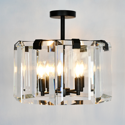 Modern Amaya Flushmount 4 light