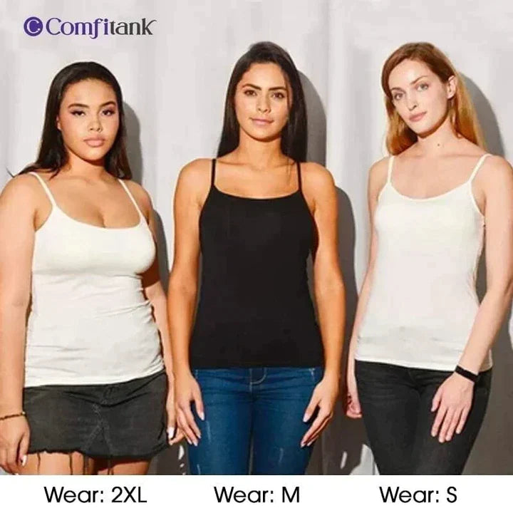 🔥Hot sale🔥 Women Tank Top with Built in Bra Camisole