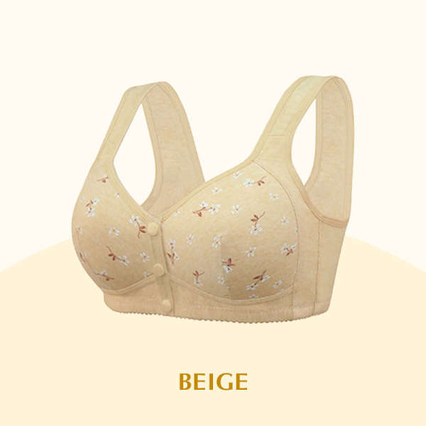 Women's 18-Hour Ultimate Lift Wireless Full-Coverage Front Button Bra Comfortable & Convenient 🔥Buy 1 Get 2 Free 🔥